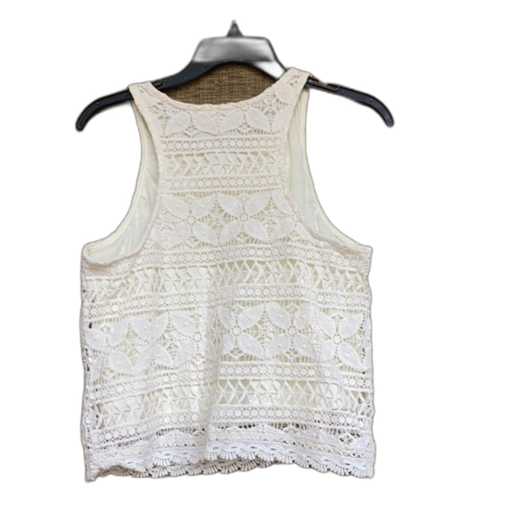Miami off white lined lacy cotton top - Picture 5 of 5